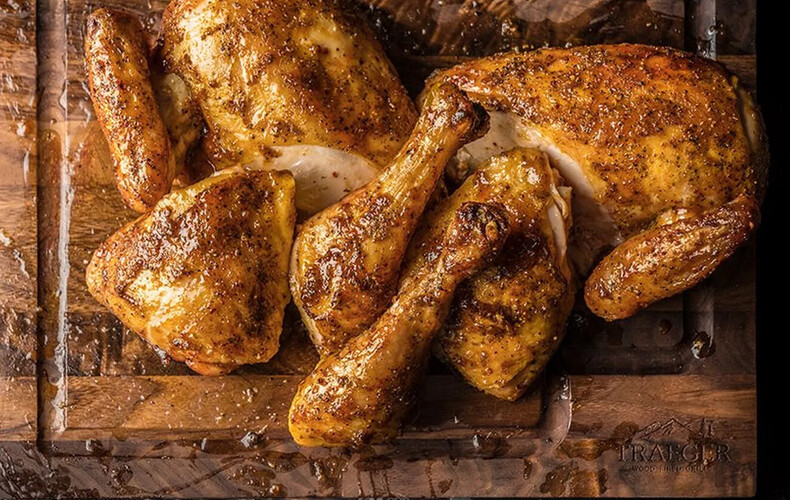 Poulet BBQ de la fête des Mères